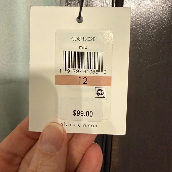 Calvin Klein Womens Mint Green Floral Orchid Sleeveless Shift Dress CD8H3C2R 12 - Picture 4 of 8